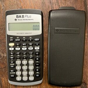 Texas Instruments BA II Plus Business Analyst Advanced Financial Calculator